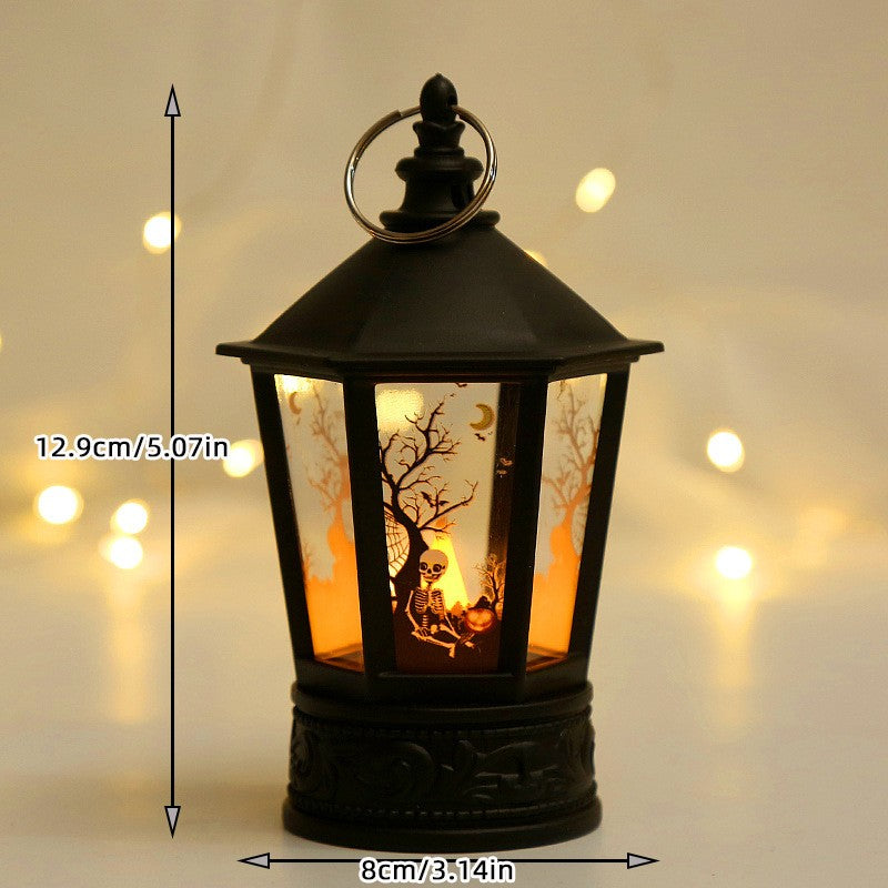 Halloween LED Pumpkin Lamp Ornaments Horror Atmosphere Kids Toy 2026 Halloween Party Home Decor Decoration Supplies