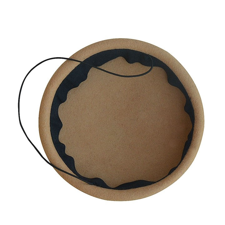 Lawliet Circle Feminino Capacete Chapéus de Feltro de Lã Chapéus Pillbox Fascinator para Mulheres Suprimento de Chapelaria Base de Chapéu Chapéus de Coquetel