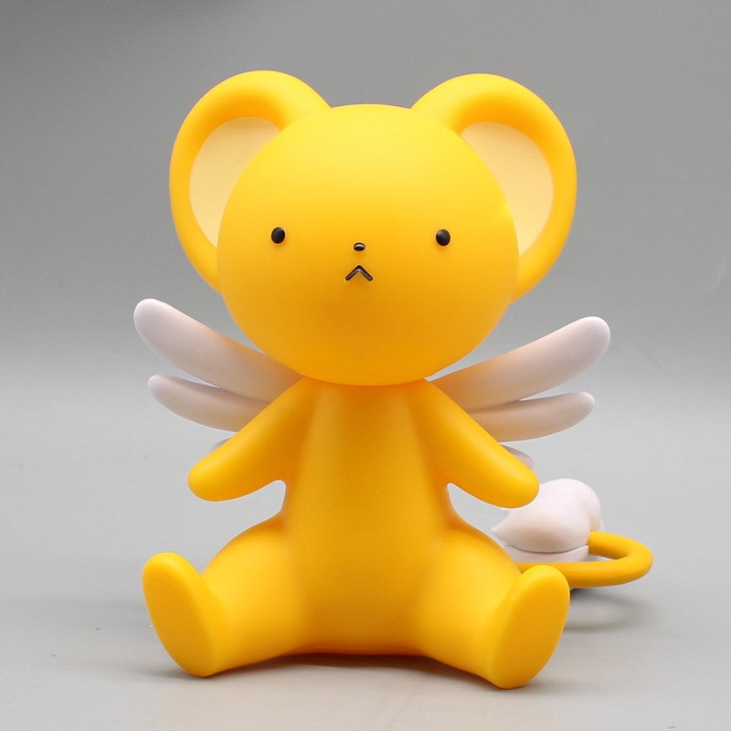 14cm Card Captor Sakura Cerberus E Spinel Sun Anime Action Figure Modelo Estátua Coleção Decoração de Mesa Enfeite Brinquedo de Presente