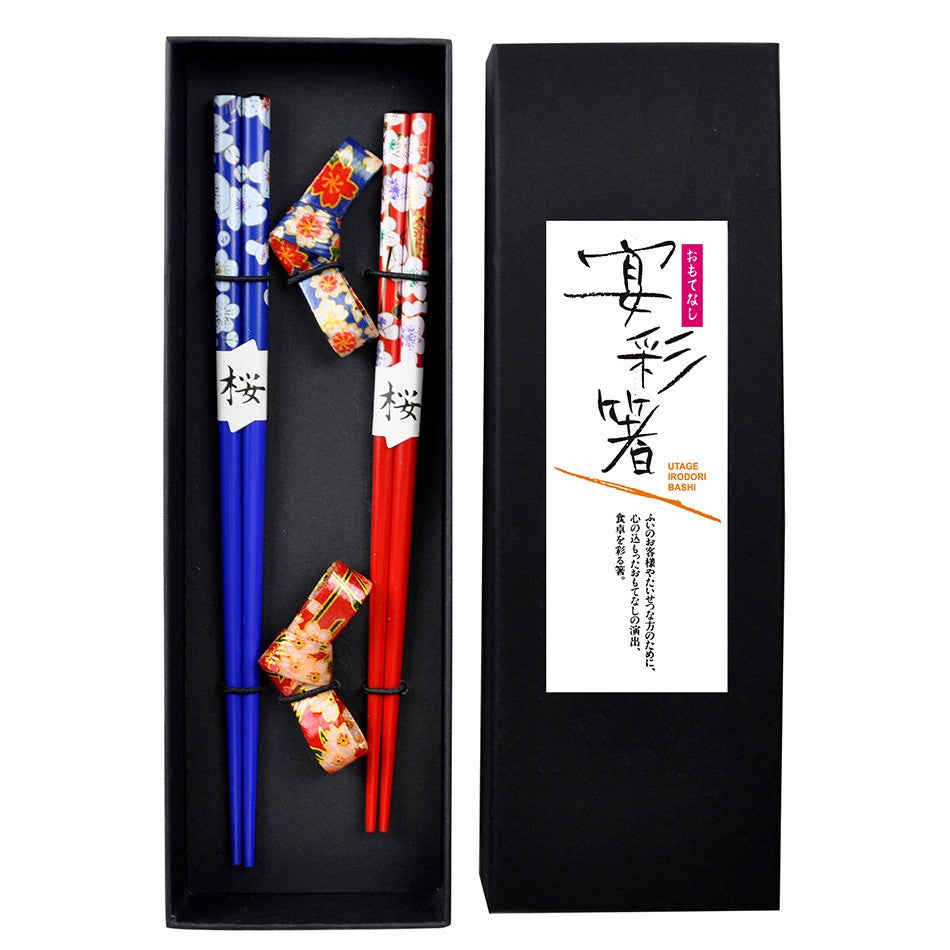 Chinese Panda Chopsticks Japanese Korean Sushi Solid Wood Chopsticks Wedding Gift Chop Sticks Hashi Two Pairs Chopsticks Set