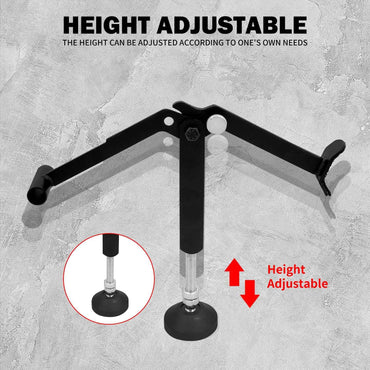 Cavalete de roda que economiza trabalho para motocicletas, suporte de roda universal, levantador de roda, suporte lateral, elevador de quadro do braço oscilante para Harley para Honda