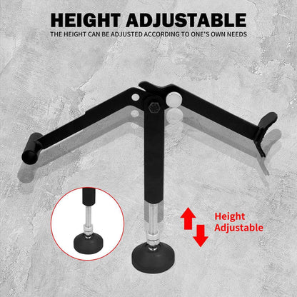 Cavalete de roda que economiza trabalho para motocicletas, suporte de roda universal, levantador de roda, suporte lateral, elevador de quadro do braço oscilante para Harley para Honda
