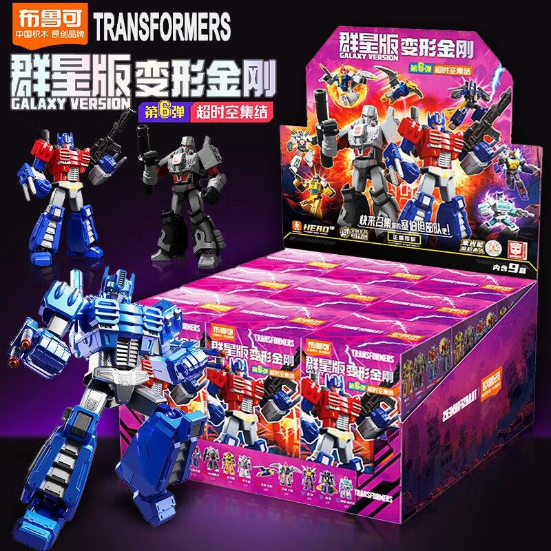 Hasbro Transformers Optimus Prime Megatron Unicron Shockwave Skywarp Sludge Grimlock Metroplex Boneco de Ação Anime Modelo Brinquedos