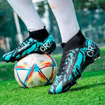 Man Football Shoes Professional Society Soccer Cleats Soccer Boots Non-slip Training Sneaker Artificial Quality Grass Footwear