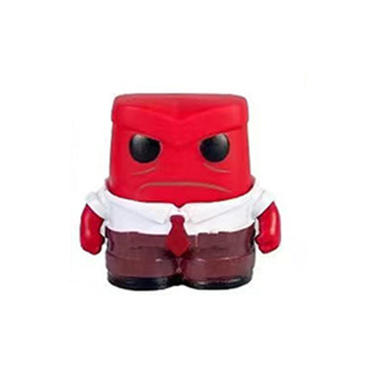 Anime Divertidamente 2 Alegria Ansiedade Raiva Tristeza Nojinho Medo Boneco POP Brinquedos de Ação Filme de Desenho Animado Bonecos de PVC