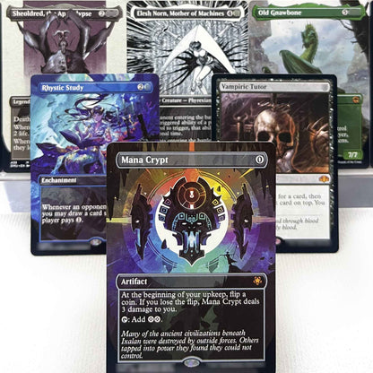 AFR C19 CC1 WOT DMR DMU ONEHOLO12-002 cartas mágicas tiamat Tcg proxy Extorsionista do Cais Tutor Mundano Coleta Sufocante