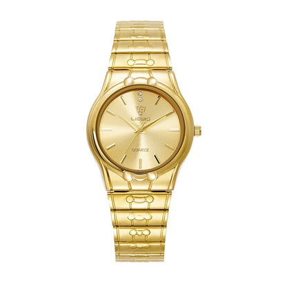 LIEBIG Fashion Quartz Wristwatch Women Men Luxury Full Steel 3Bar Waterproof Watches For Female Ladies Clock Relógio Feminino