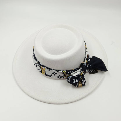 Set Straw Hat and Bag Set Gold Chain Bag Hat Set Ladies Leather Bag Tote Church Fedora Party Jazz Straw Hat