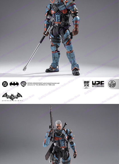 Em estoque Lpzz Dc002 Deathstroke Arkham Knight Batman Boneco de Ação Brinquedo Colecionável de Presente