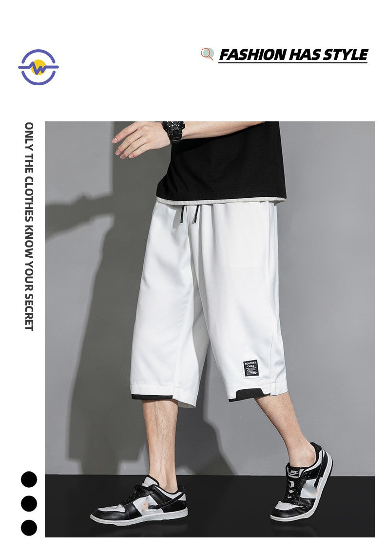 Plus Size Large Men's Shorts 2025 Summer New Trendy Loose Men's Sports and Casual Pants Jorts Baggy Cargo Mens Luxury Brands Man