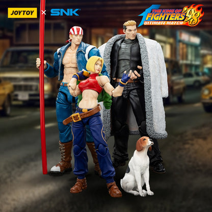 [Pré-Venda] Boneco de Ação JOYTOY 1/18 SNK KOF '98UM '97 Special Team Modelo de Anime
