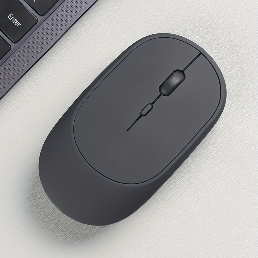 HOT Mouse Sem Fio USB 2.4G Recarregável Gamer Modos Duplos Bluetooth Para Notebook Pad Tablet PC Macbook Mause