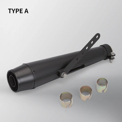 High Quality Original Inlet Retro Escape Pipe Multi Size 38/40/42/45MM For Harley 125CC Motorcycle Exhaust Pipe Muffler