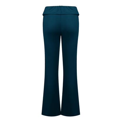 Women Flare Leggings High Waist Wide Leg Yoga Pants Seamless Fitness Workout Tights Gym Sports Trousers Casual Slimming Clothing