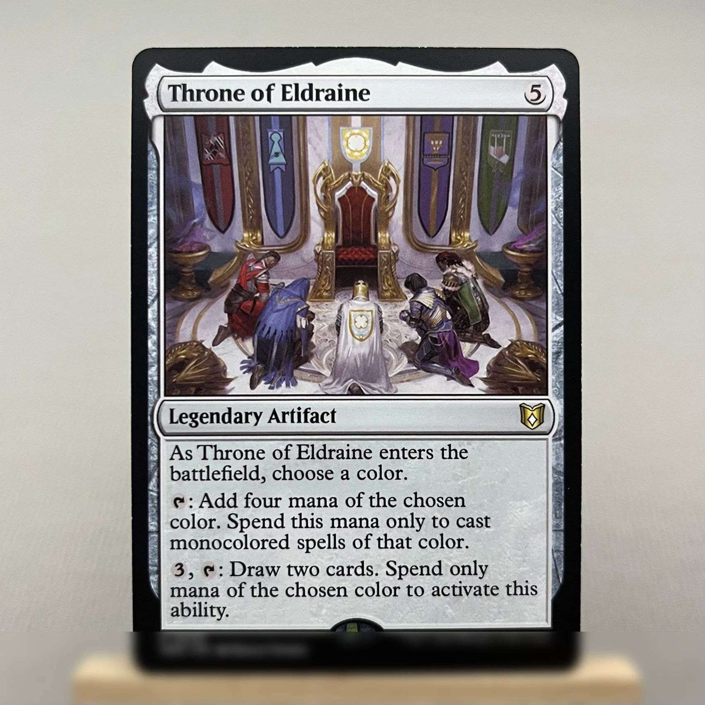 WOT SPG LCC WOE LCI HOLO4-02 Cartas TCG para Jogo em Casa Proxy mágico da Mana Crypt Rhystic Study Lord of Underworld gather