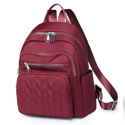 Men's and women's Oxford cloth backpacks, nylon travel backpacks, casual and fashionable canvas backpacks