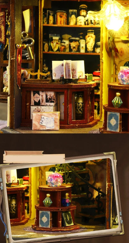 2014 New DIY Big Doll House Wooden Case Miniature Furniture Dollhouse Toys for Children Birthday Gifts