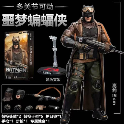 1/9 Original Fondjoy Bruce Wayne Batman Liga da Justiça Traje Tático Boneco de Ação Filme Zack Snyder's Detective Comics Brinquedos