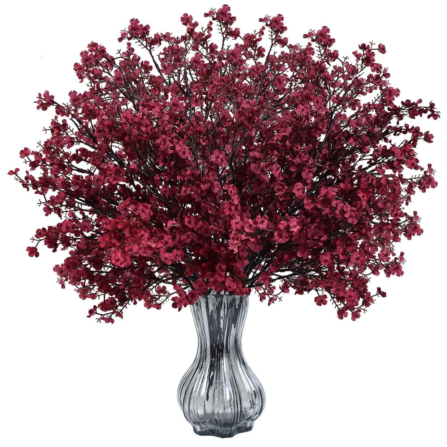 3/5 Pcs Artificial Baby's Breath Fake Flowers for Home Wedding Party Table Arrangements Farmhouse Decoration Faux Gypsophila