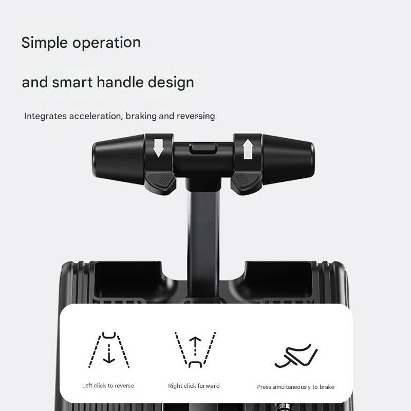 20 Inch Electric Suitcase 40L Large Capacity Boarding Trolley Case With TSA Lock For Men Women Rideable Travel Rolling Luggage