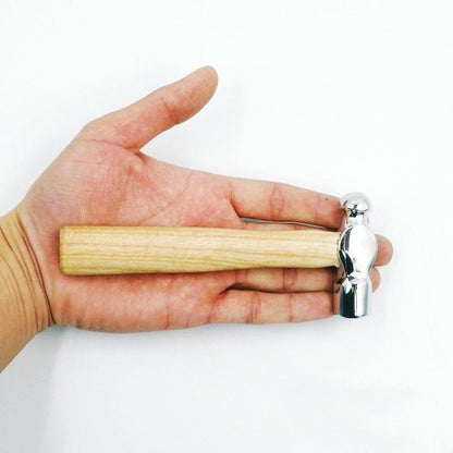 Martelo De Quebra Nozes Com Cabo De Madeira Ferramenta De Fuga De Carro Martelo Manual Martelo Mini Multifuncional