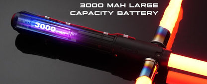 DAMIENSABER Kylo Ren SE Lightsaber Crossguard Lightsaber