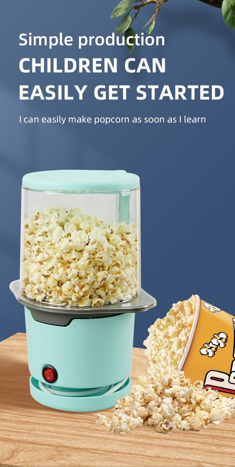 Popcorn Machine Household Healthy Hot Air Oil Free Corn Popcorn Maker For Kitchen Kids Home-made Popcorn Movie Snack 110V/220V