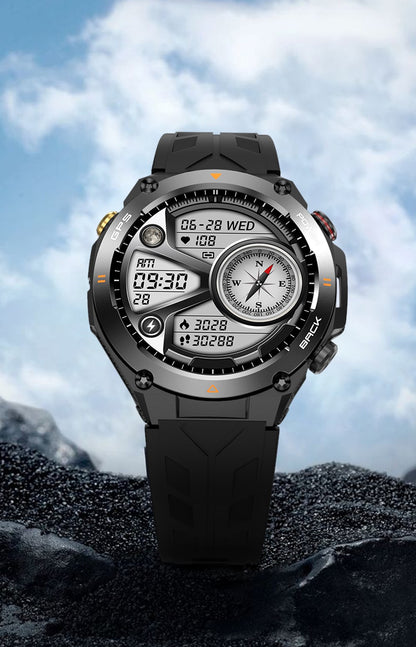 Smartwatch COLMI V75 GPS 2024 Tela Ultra HD de 1.45" GPS e Bússola Integrados Faz/Recebe Chamadas Bateria de 650mAh