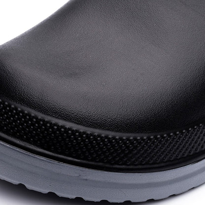 High Quality Chef Shoes Non-slip Waterproof Oil-Proof Kitchen Cook Flat Working Shoes Hotel Restaurant Clogs Men Slippers Flat
