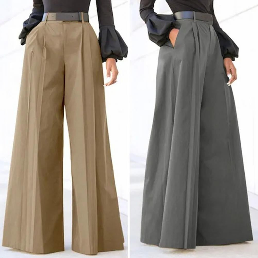 Wide Leg Pants Women Pants Full Length Casual Pants Female Loose High Waist Straight Trousers Elegant Commuting loose Trousers