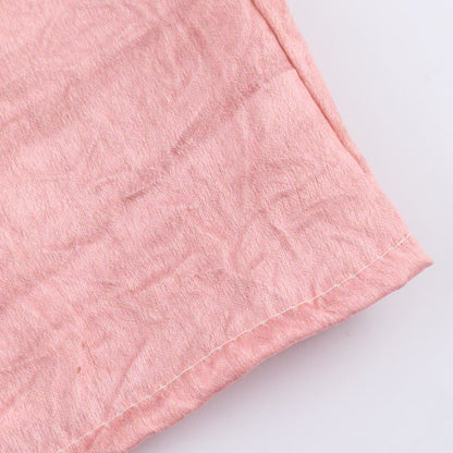 2025 Autumn New Product Women's Casual Style Fashion High Waist Printed Wrinkle Effect Midi Half Body Skirt