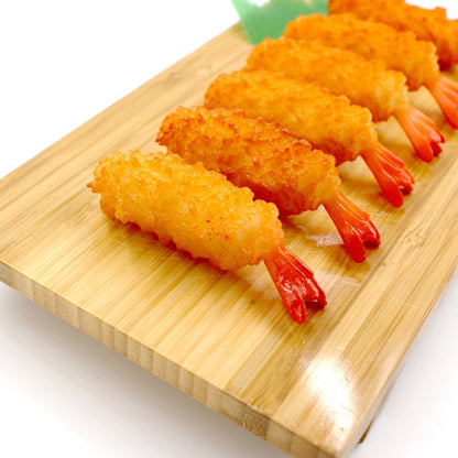 1/6pcs Artificial Fried Shrimp Fake Simulation Japanese Sushi Tempura Food Model Kitchen Shop Decor Photo Props