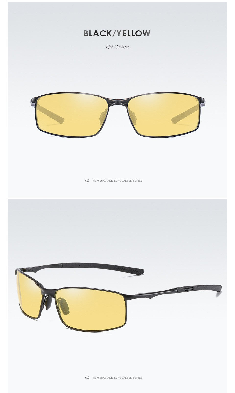 Sunglass Polarized Driving Glasses Color Night-vision Goggles Cycling Road Kask Bicchieri Men Shades Cascos Pesca