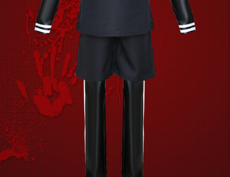 Anime Tokyo Ghoul Cosplay Kaneki Ken Cosplay Costumes Uniform Masks Hoodie Jacket Pants Shorts Full Set Outfits Wig Men