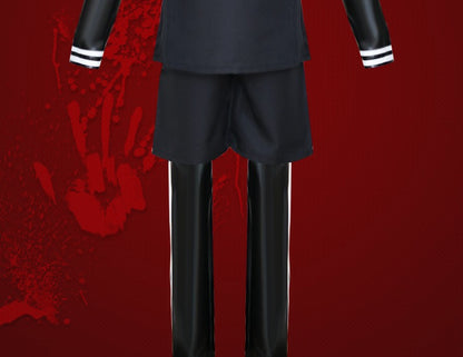 Anime Tokyo Ghoul Cosplay Kaneki Ken Cosplay Costumes Uniform Masks Hoodie Jacket Pants Shorts Full Set Outfits Wig Men