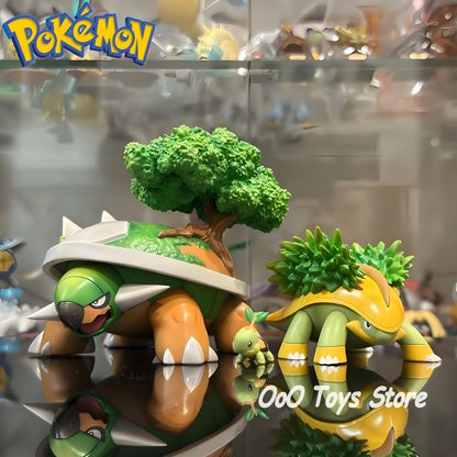 Anime Pokemon Figure Torterra Evolutionary Group Action Figures Pvc Collection Model Toys for Children Gifts 2-11cm
