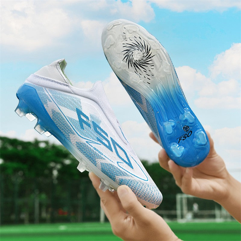 Men Society Soccer Shoes Cleats FG/TF Professional Original Women Football Boots Grass Indoor Training Unisex Non Slip Sneaker