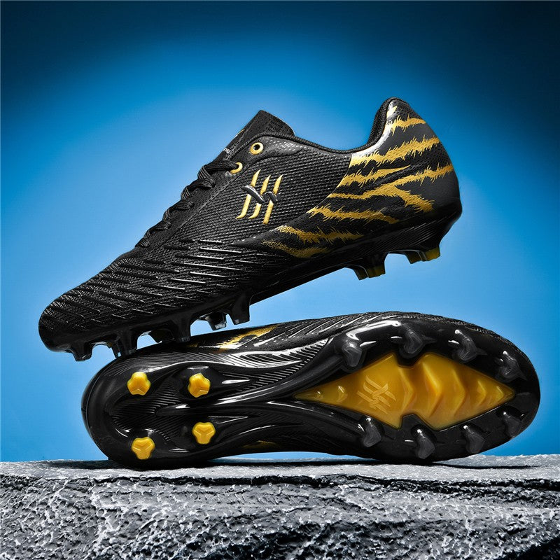 Unisex Youth Soccer Cleats Lightweight FG Football Shoes for Match Training Enhanced Grip Durable Comfortable