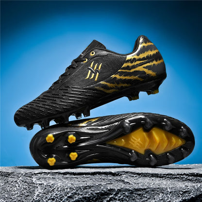 Unisex Youth Soccer Cleats Lightweight FG Football Shoes for Match Training Enhanced Grip Durable Comfortable