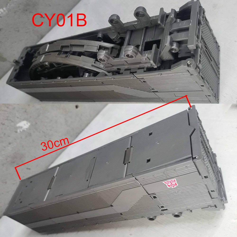 Baiwei Trailers TW1122 Brinquedos de Transformação Optimus Commander Robô TW1022 Contêiner Tático CY01 Modelo KIT Figura de Deformação
