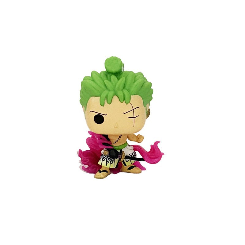 RORONOA ZORO 10cm high Children's Ornament Christmas Gift Birthday Gift BROOK Toy Anime Statue Doll Collectible Room EUSTASS KID