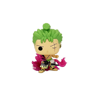 RORONOA ZORO 10cm high Children's Ornament Christmas Gift Birthday Gift BROOK Toy Anime Statue Doll Collectible Room EUSTASS KID