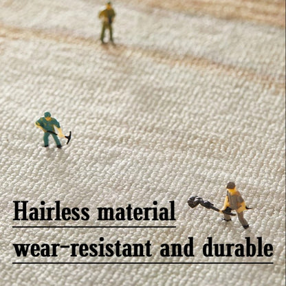 VIKAMA Antique-Style Round Living Room Carpet, Study Computer Chair Mat, Swivel Chair, Bedroom Closet Mat, Home Decoration