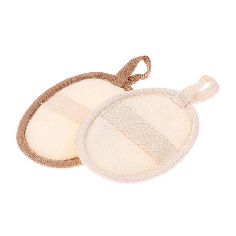 Natural Loofah Body Scrubber Bath Exfoliating Sponge Soft Shower Brushes Clearner Pad Exfoliator Shower Puff Body Skin Care Tool