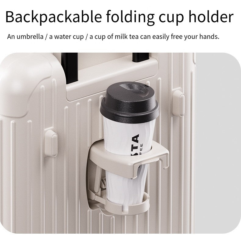 New Process Plastic Frame Suitcase 20-inch Carry-on Luggage 28-inch Thickened Trolley Case Large Capacity Travel Bag with Passwo