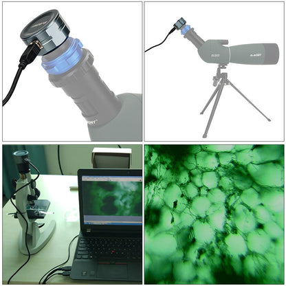 Câmera Planetária SVBONY Astronomy 1.25'' CMOS Câmera de Telescópio Ocular Digital USB 2.0 para Fotografia Planetária SV105