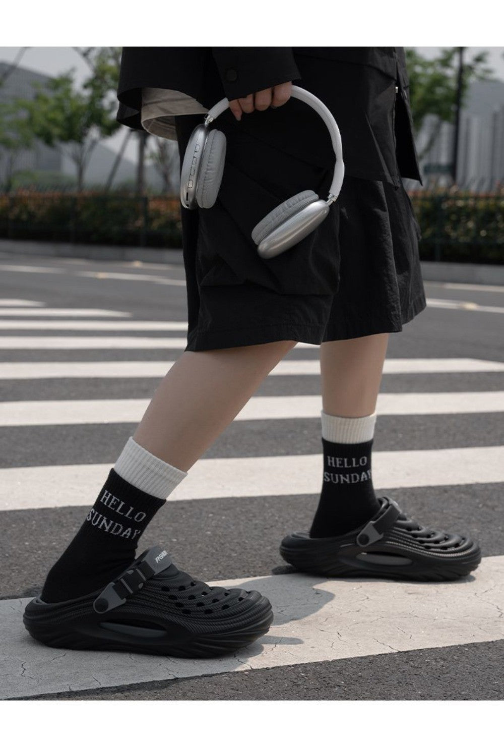 Summer New Trendy Soft Top Casual Men's Cool Slippers Versatile Fashion Two Wear Baotou Shoes