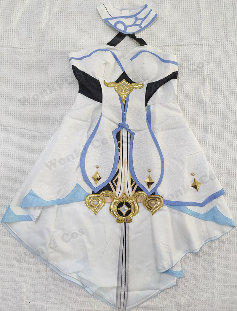 High Qualiy Traveler Lumine Cosplay Costume Wig Hair for Game Impact Character Cosplay Costumes Dress Women Party Outfits