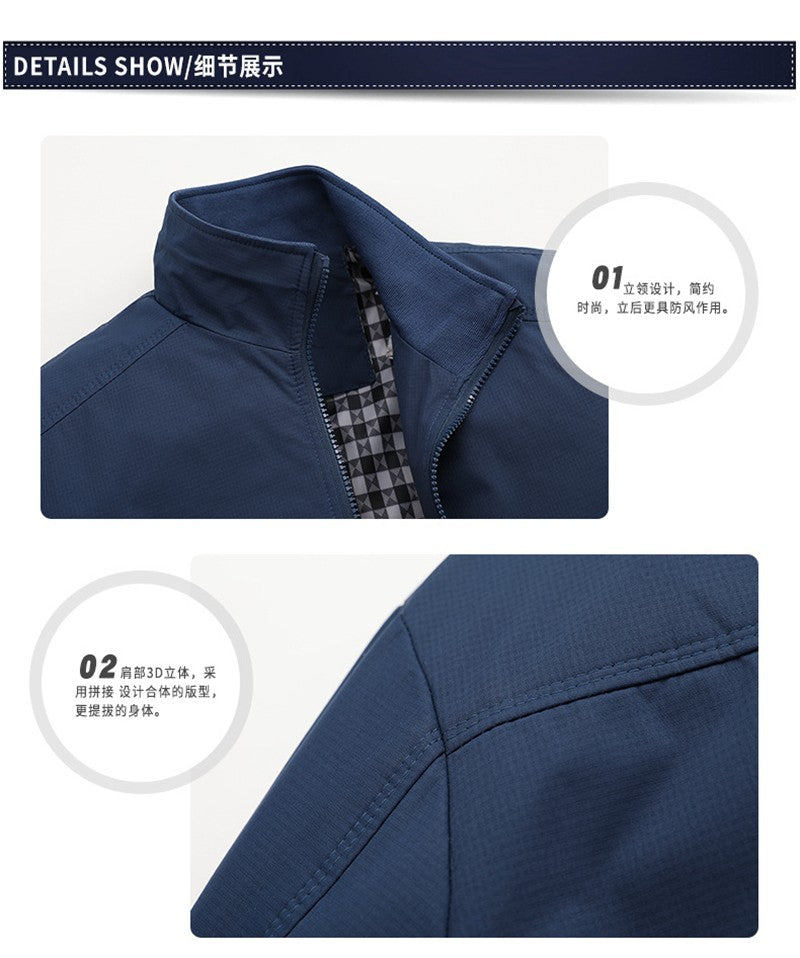 2025 Spring Autumn Casual Solid Fashion Slim Bomber Jacket Men Overcoat New Arrival Baseball Jackets Men's Jacket M-6XL 8XL Top