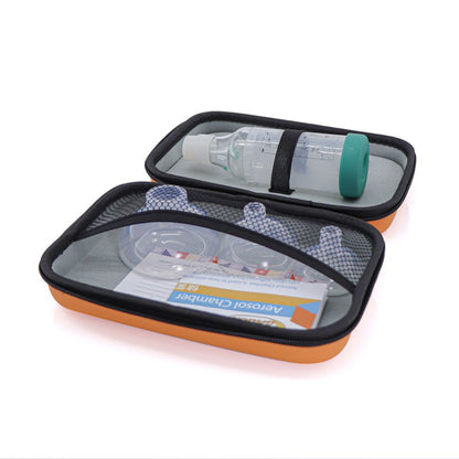 Câmara de Aerossol com máscara de silicone Espaçador Inalador Pet Para Gato Cão